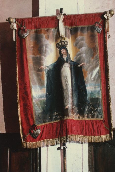 bannière de procession : Vierge de Miséricorde - © Ministère de la Culture (France), Médiathèque du patrimoine et de la photographie, tous droits réservés