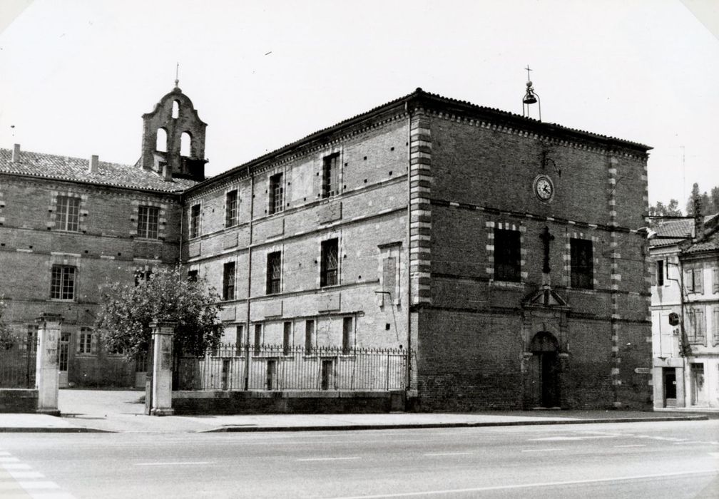 aile nord, façades sud et est