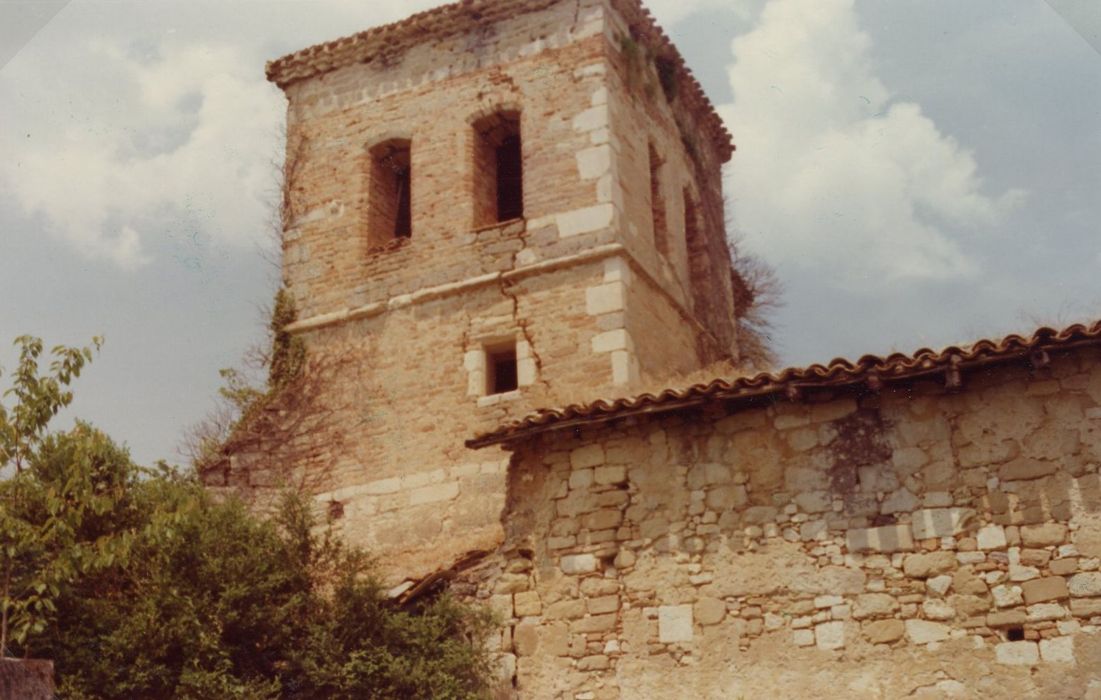 clocher, élévation sud