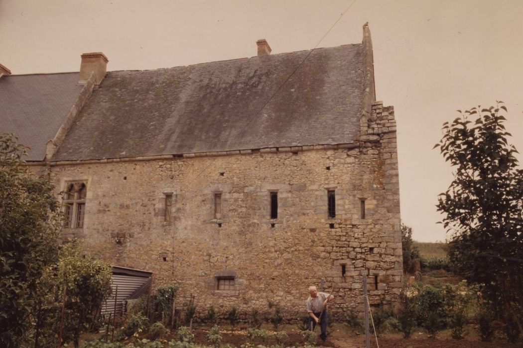 façade nord, vue partielle