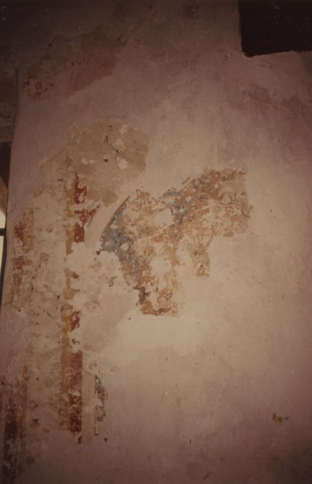 salle des plaids, peinture monumentale du mur sud (fragment)