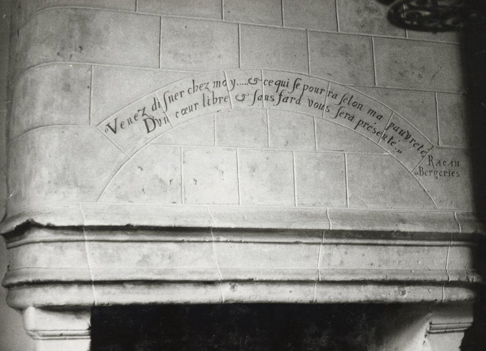 salle à manger, cheminée monumentale, vue partielle