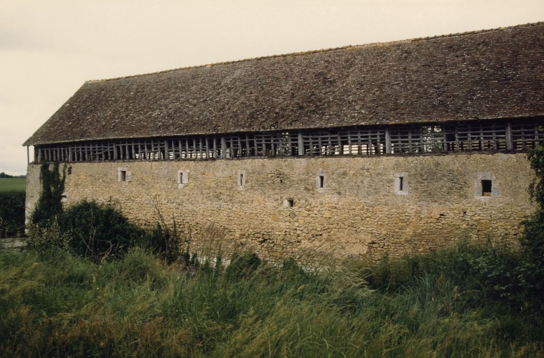 bâtiment dit « jeu-de-paume », façade sud