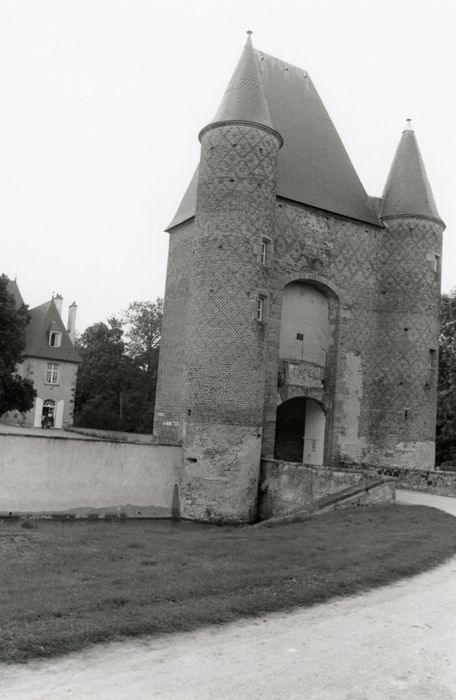 Porterie d’entrée, élévation ouest