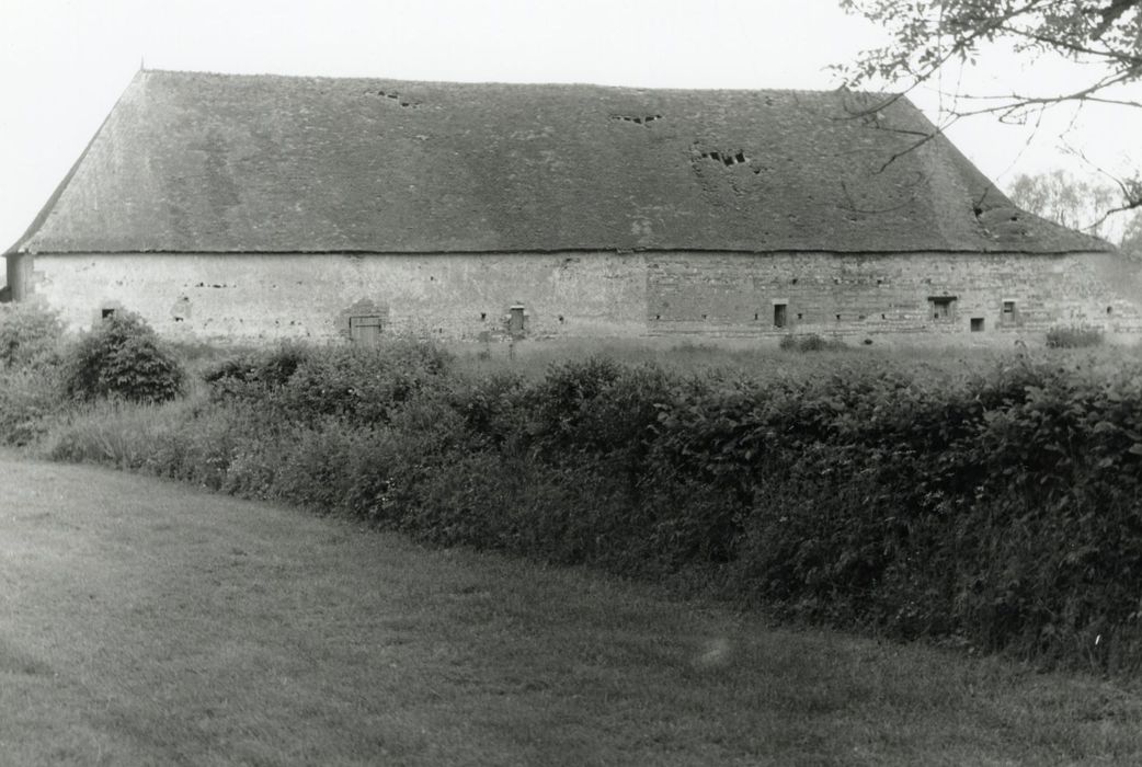 Grange-étable, façade ouest