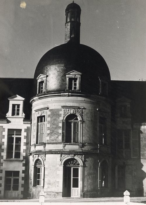 façade sud, avant-corps central