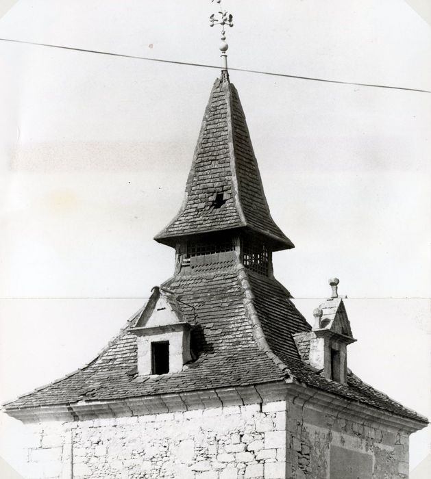 vue générale de la toiture