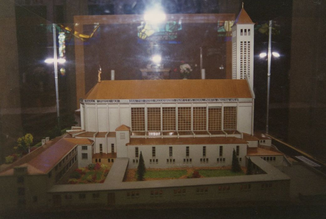 Maquette de la basilique