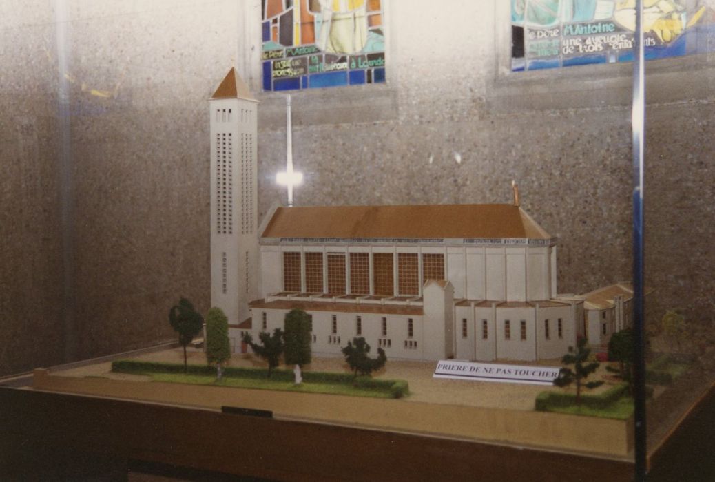 maquette de la basilique