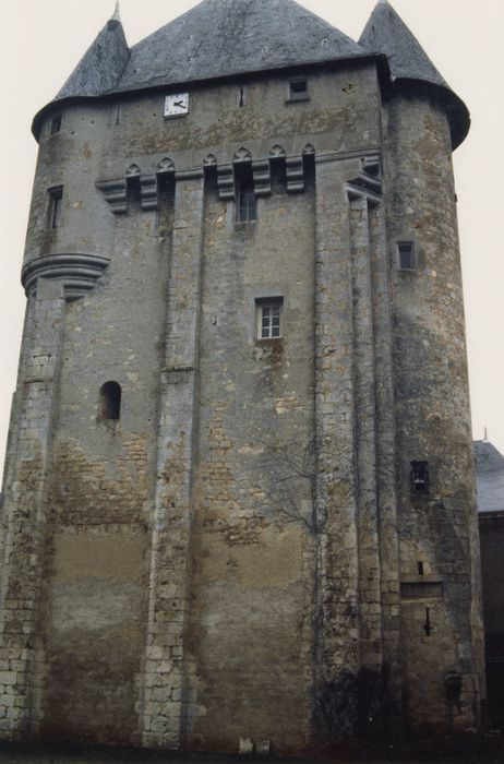 donjon, élévation sud-est