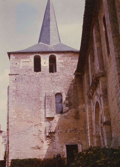 clocher, élévation ouest