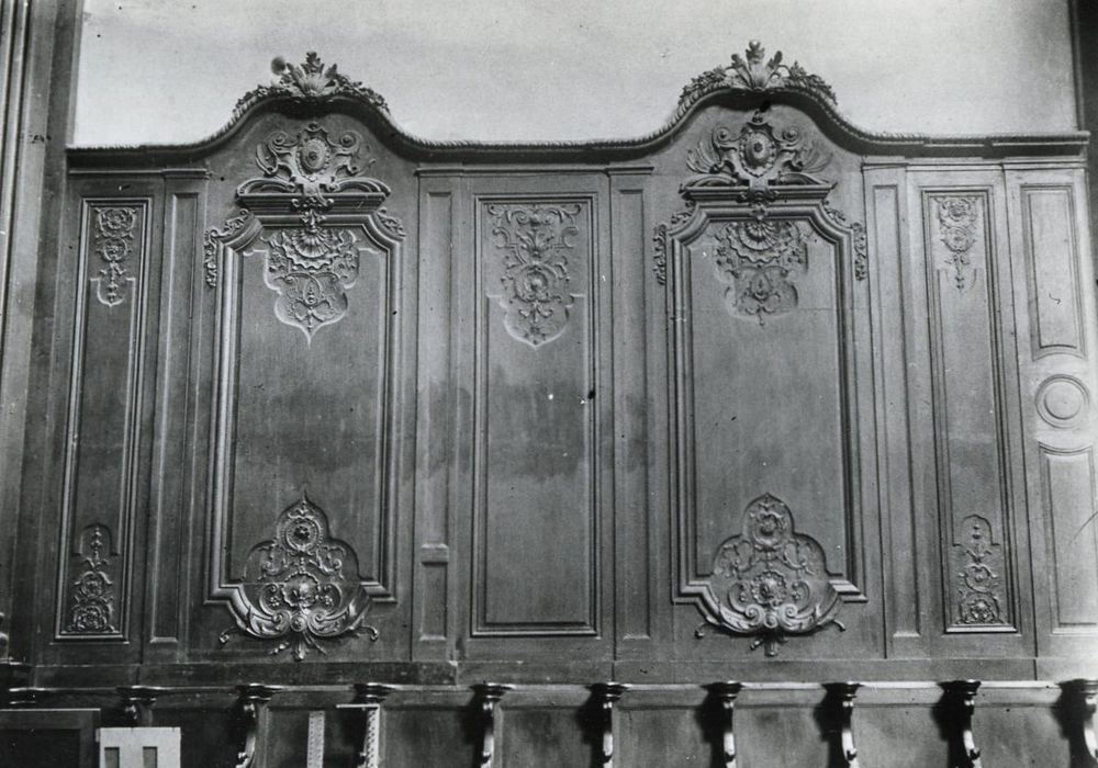 stalles, vue partielle
