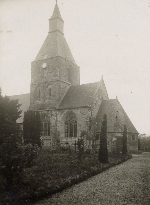 clocher, élévation sud