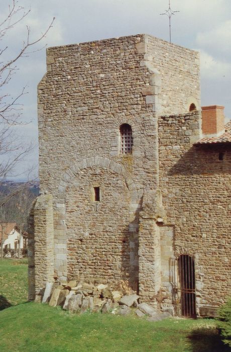 tour d’angle nord-ouest, élévation ouest