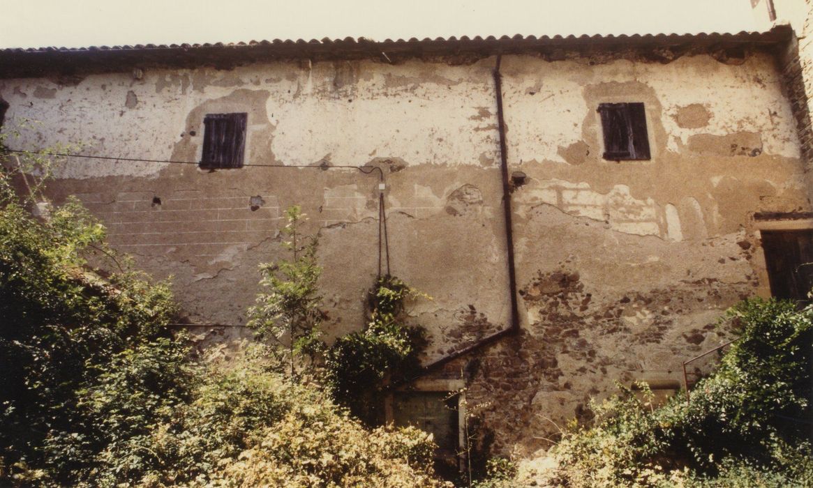 cour intérieure, aile nord, façade sud, vue partielle