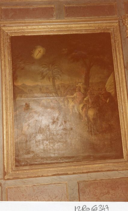 tableau : Apparition de la Croix à Constantin