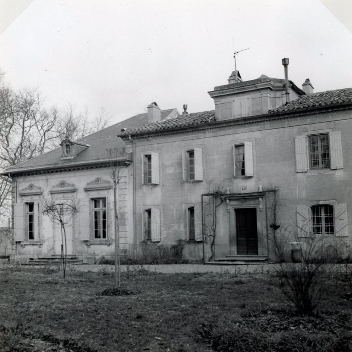 façade sur jardin