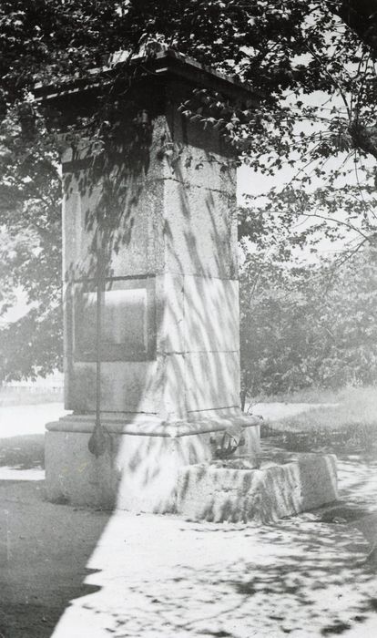 fontaine du parc