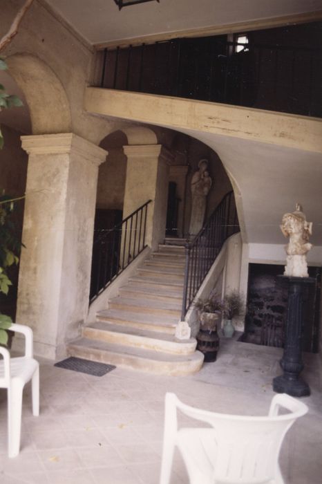 aile nord, escalier monumental