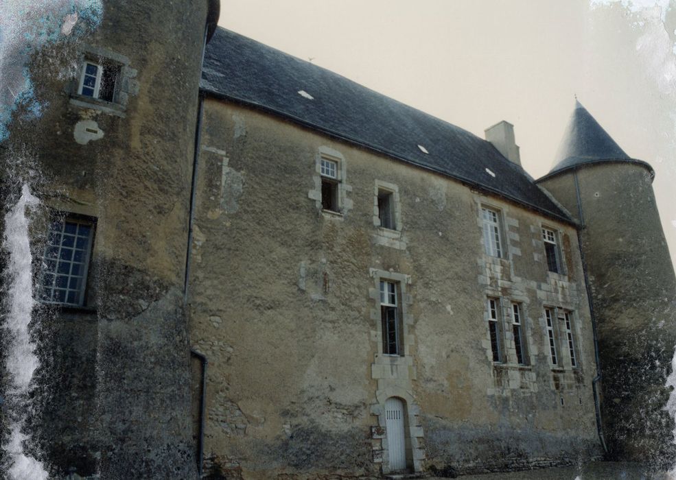 façade ouest, vue partielle