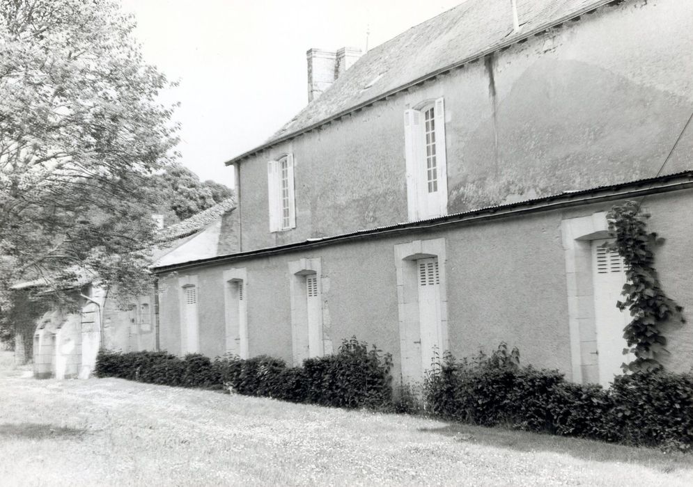 façade nord, vue partielle