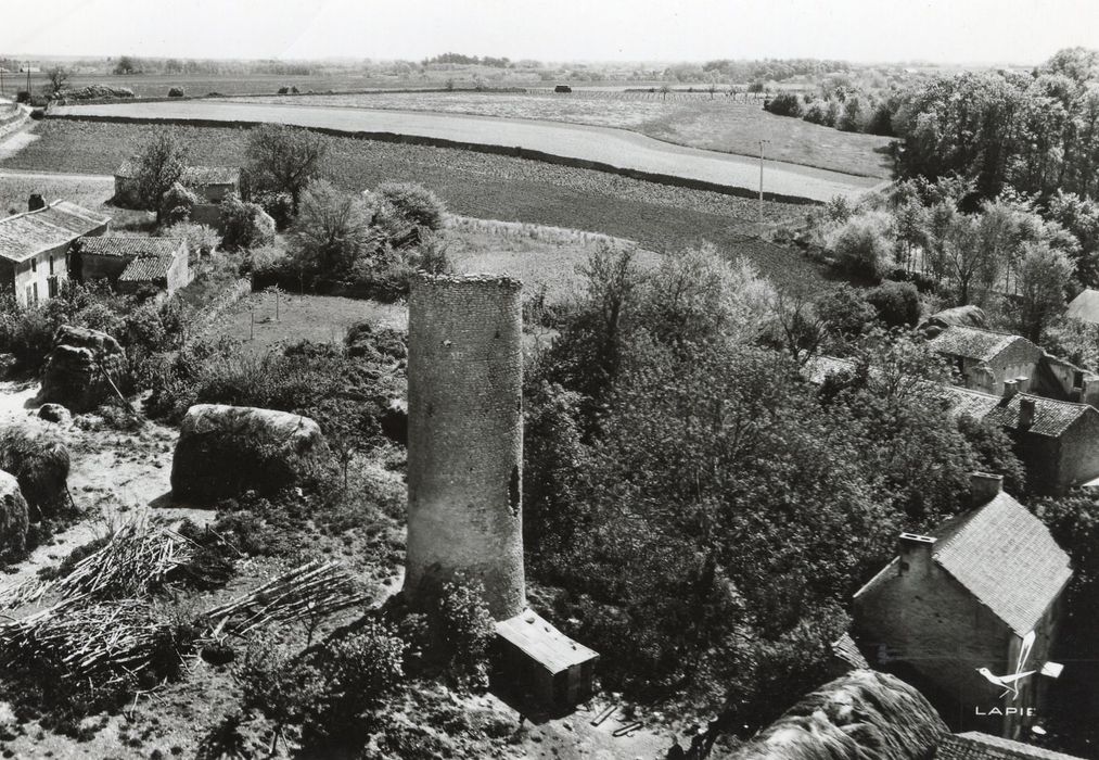 vue générale des vestiges