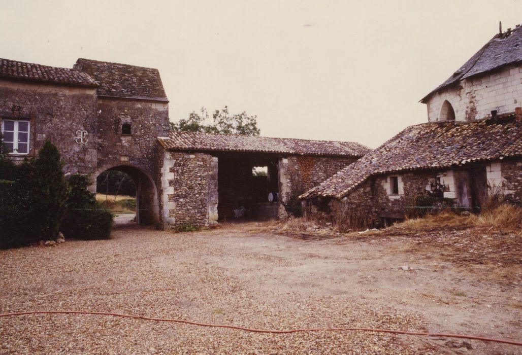 porterie, élévation ouest