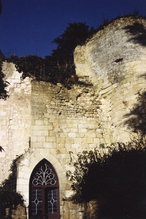 vestiges médiévaux, vue partielle