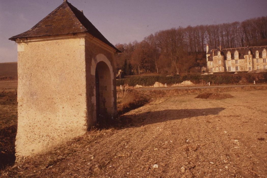 parc, détail d’un édicule