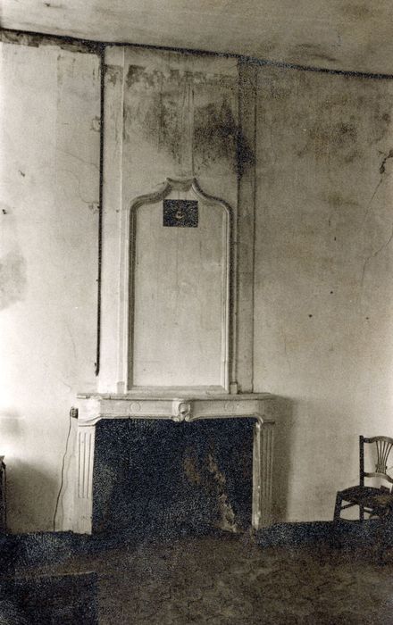 1er étage, chambre, cheminée