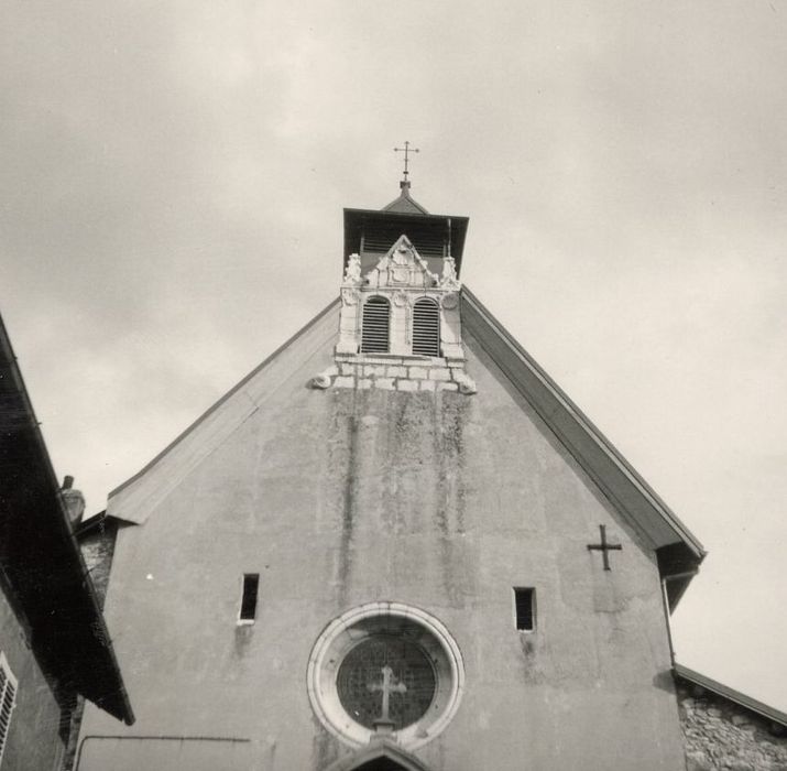 façade ouest, vue partielle