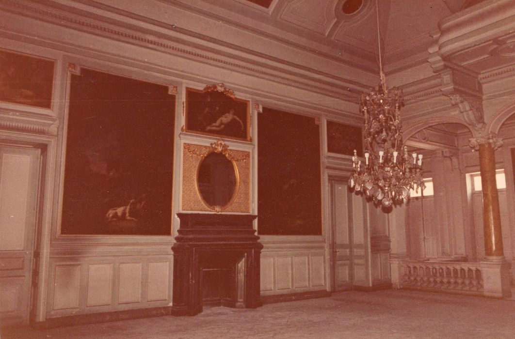 1er étage, salle de bal, vue partielle