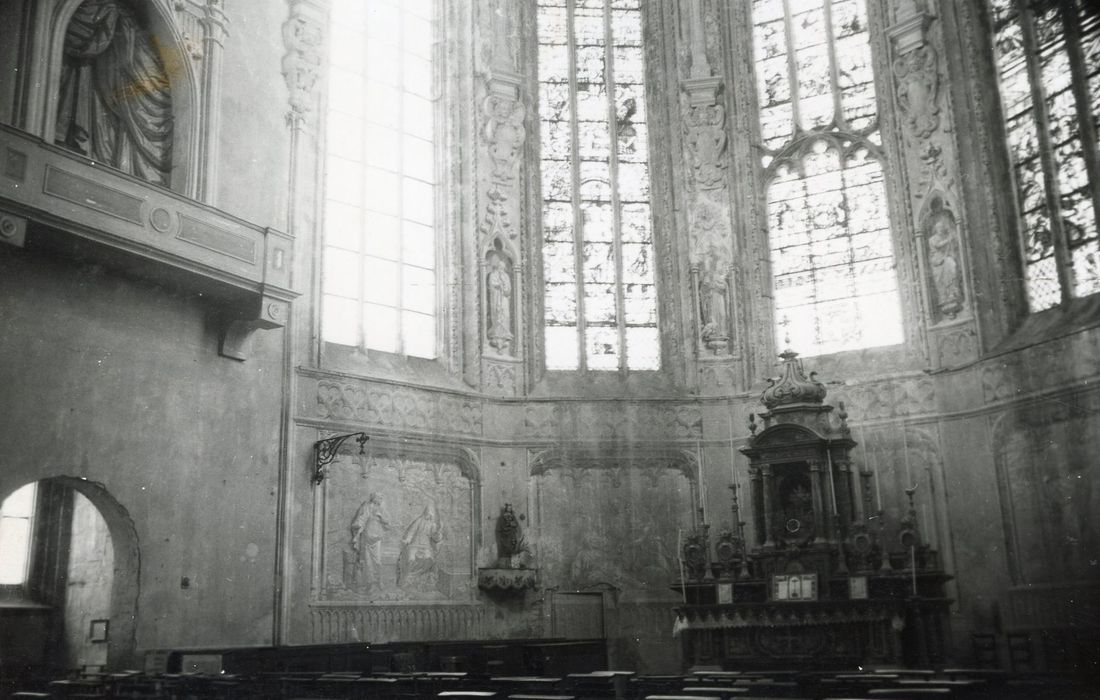 Sainte-Chapelle, vue partielle du choeur