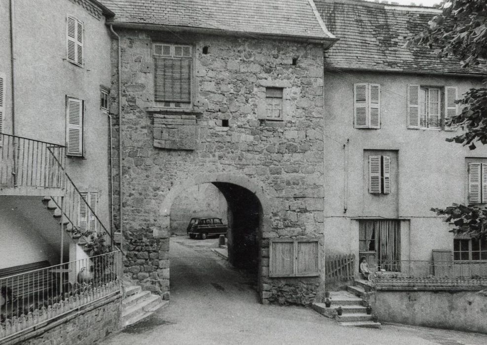 porte d’accès fortifiée sud, élévation sud