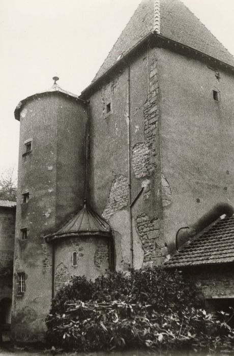 donjon, élévations sud et ouest