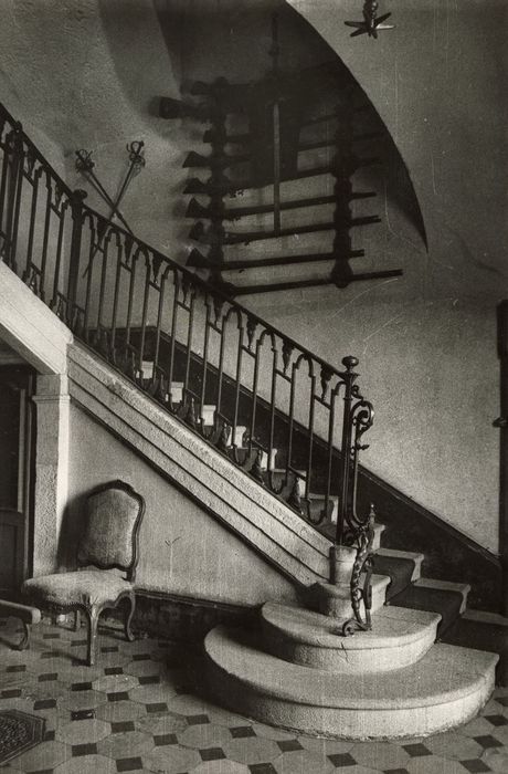 escalier d’honneur, vue partielle