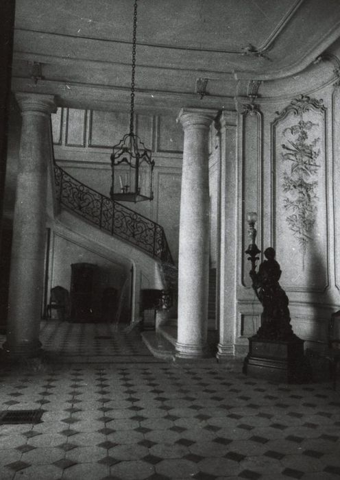 vestibule et escalier d’honneur