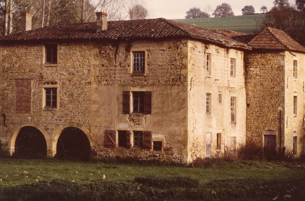 moulin, façades nord-ouest, sud-ouest