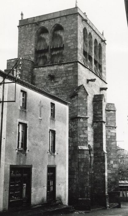 clocher, élévations est et nord