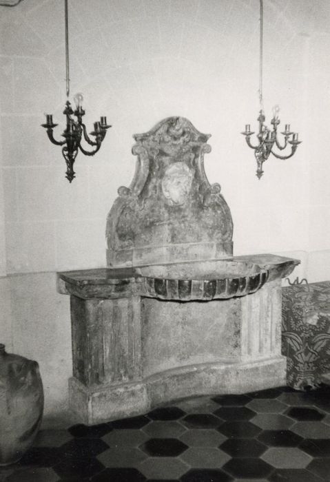 grand vestibule, fontaine