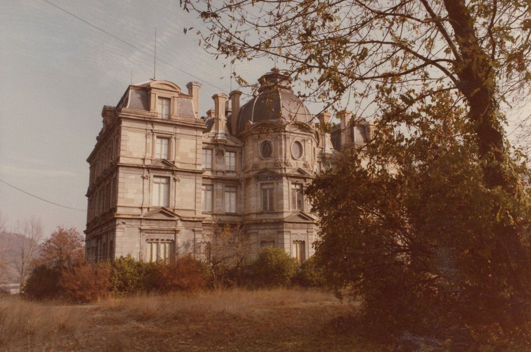 façade sud-ouest, vue partielle