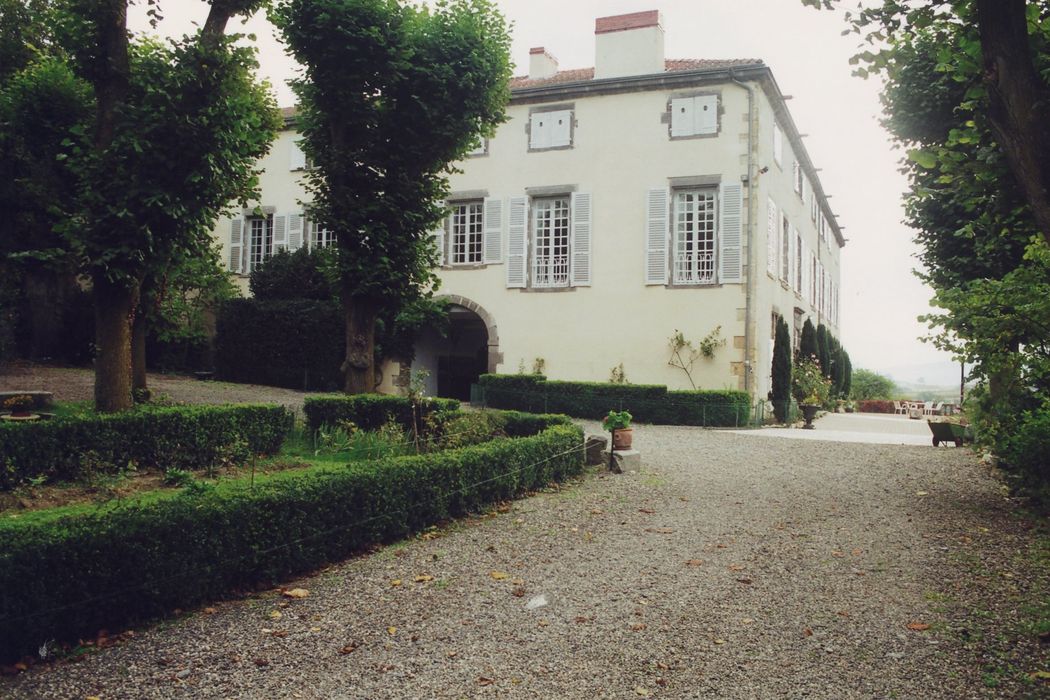 façade ouest, vue partielle