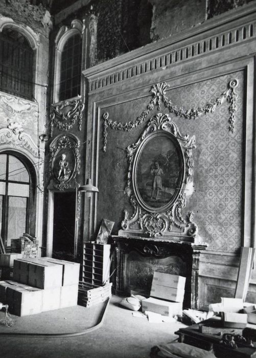 grand salon, vue partielle