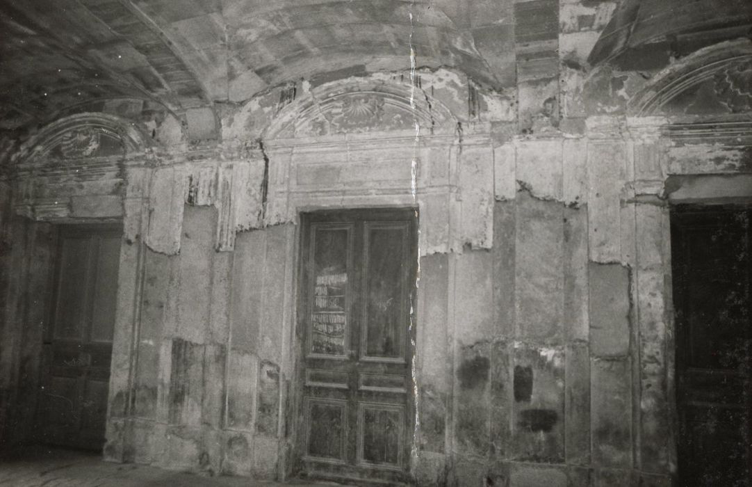 vestibule du grand salon, vue partielle