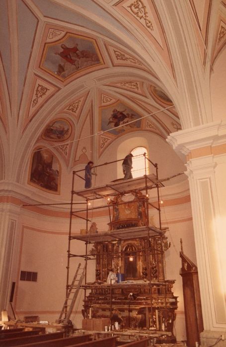 autel, retable latéral nord - © Ministère de la Culture (France), Médiathèque du patrimoine et de la photographie, tous droits réservés