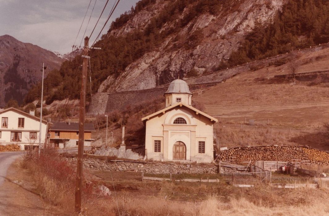 vue générale de la chapelle depuis le Sud