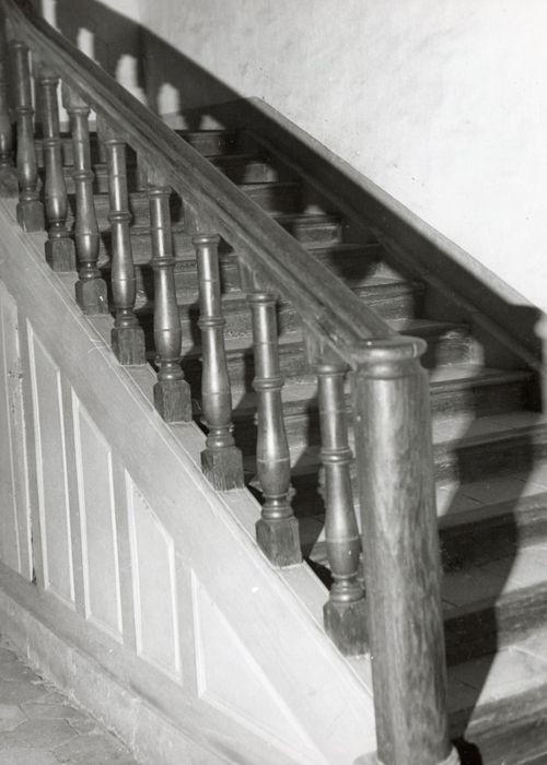 escalier, vue partielle