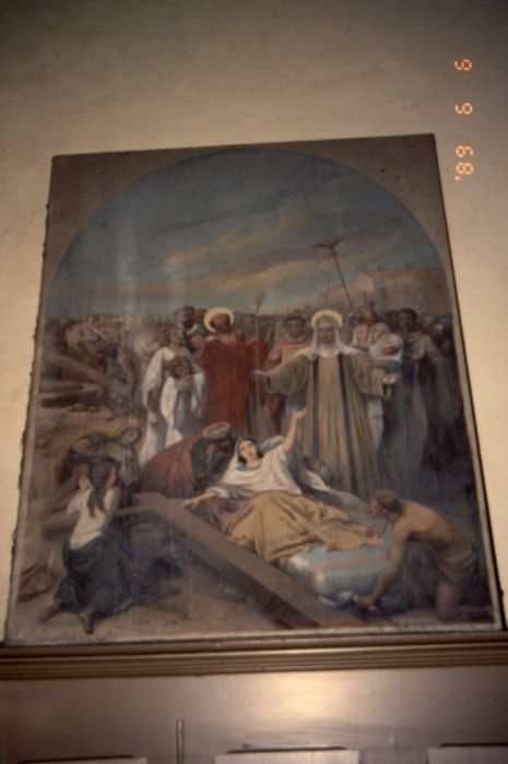 tableau : Invention de la sainte croix par sainte Hélène