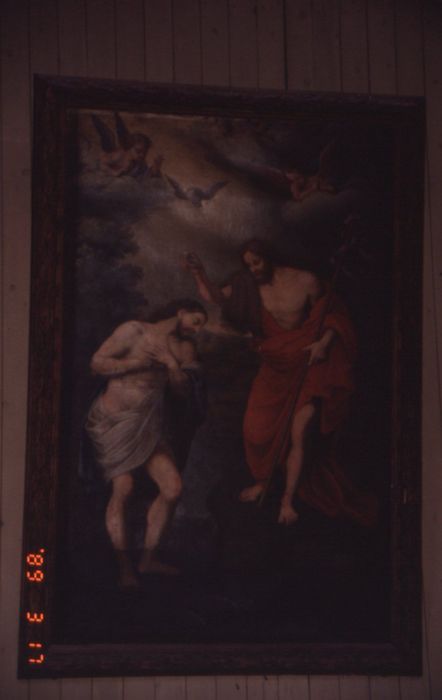 tableau : Baptême du Chirst (le)