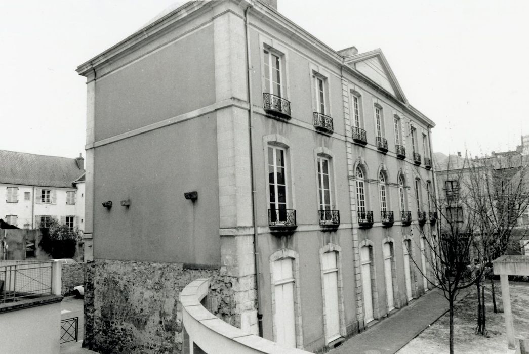 façade ouest sur jardin